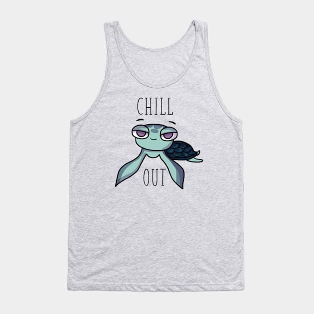 Chill Out Tank Top by katidoodlesmuch